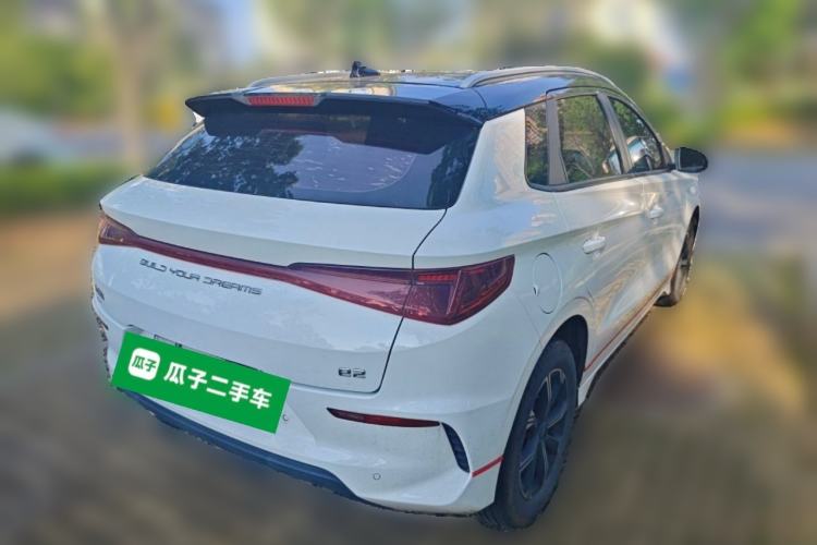 Used BYD e2 2020 Upgraded Version Extended Range Edition Premium Model Rear Right 45 Deg