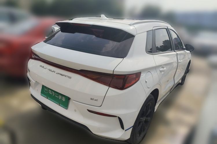 Used BYD e2 2020 Upgraded Version Extended Range Edition Premium Model Rear Right 45 Deg