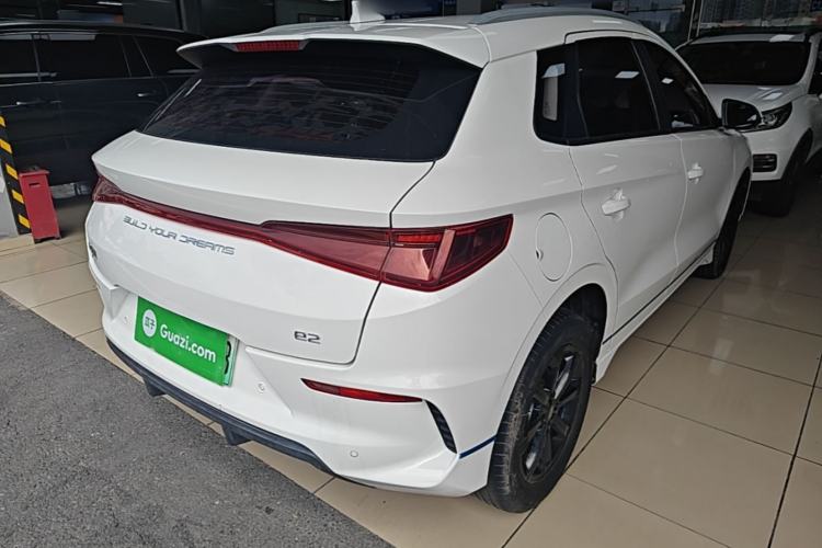 Used BYD e2 2020 Upgraded Version Long-Range Edition Luxury Model Rear Right 45 Deg