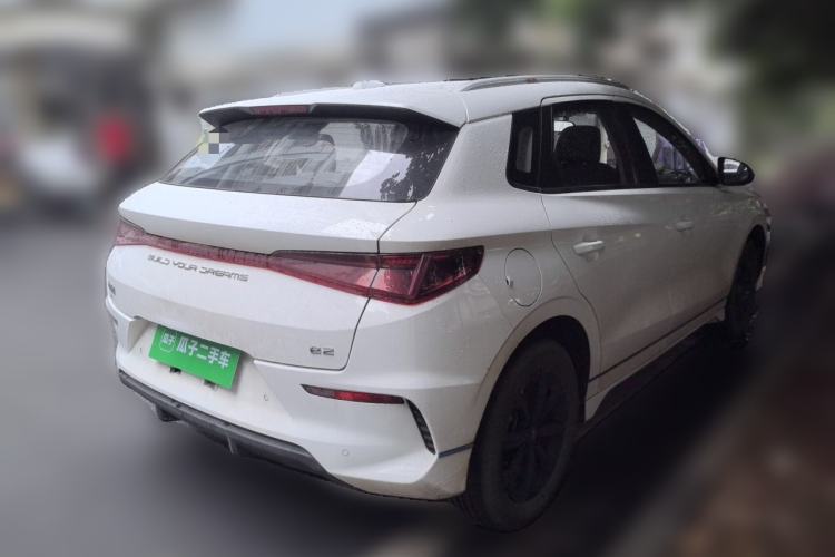 Used BYD e2 2020 Upgraded Version Long-Range Edition Luxury Model Rear Right 45 Deg