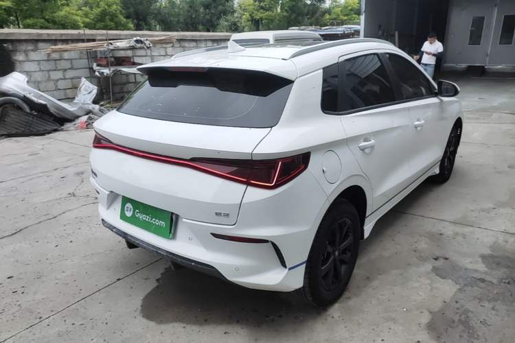 Used BYD e2 2020 Upgraded Version Extended Range Edition Premium Model Rear Right 45 Deg