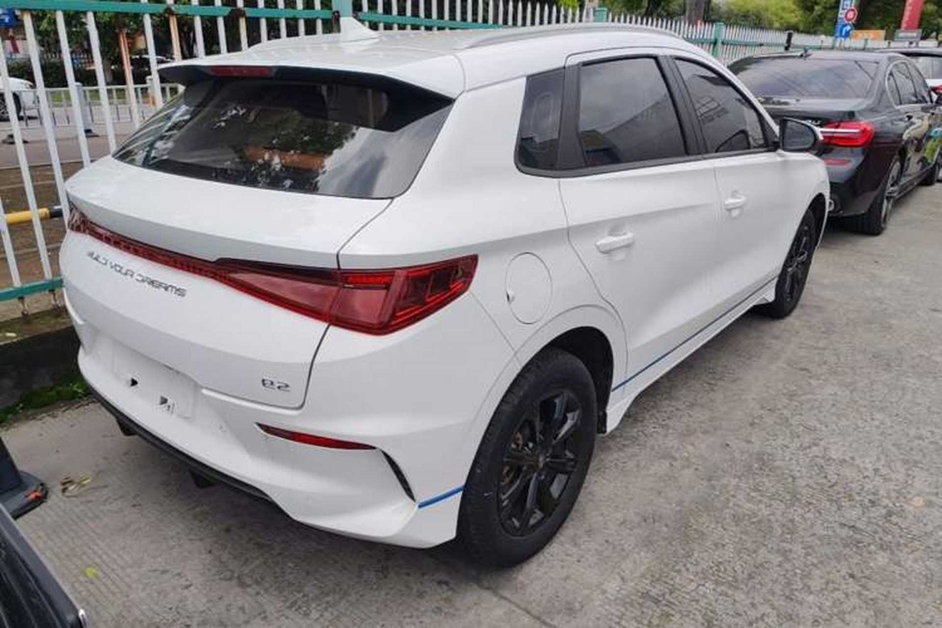 Used BYD e2 2020 Upgraded Version Long-Range Edition Luxury Model Rear Right 45 Deg