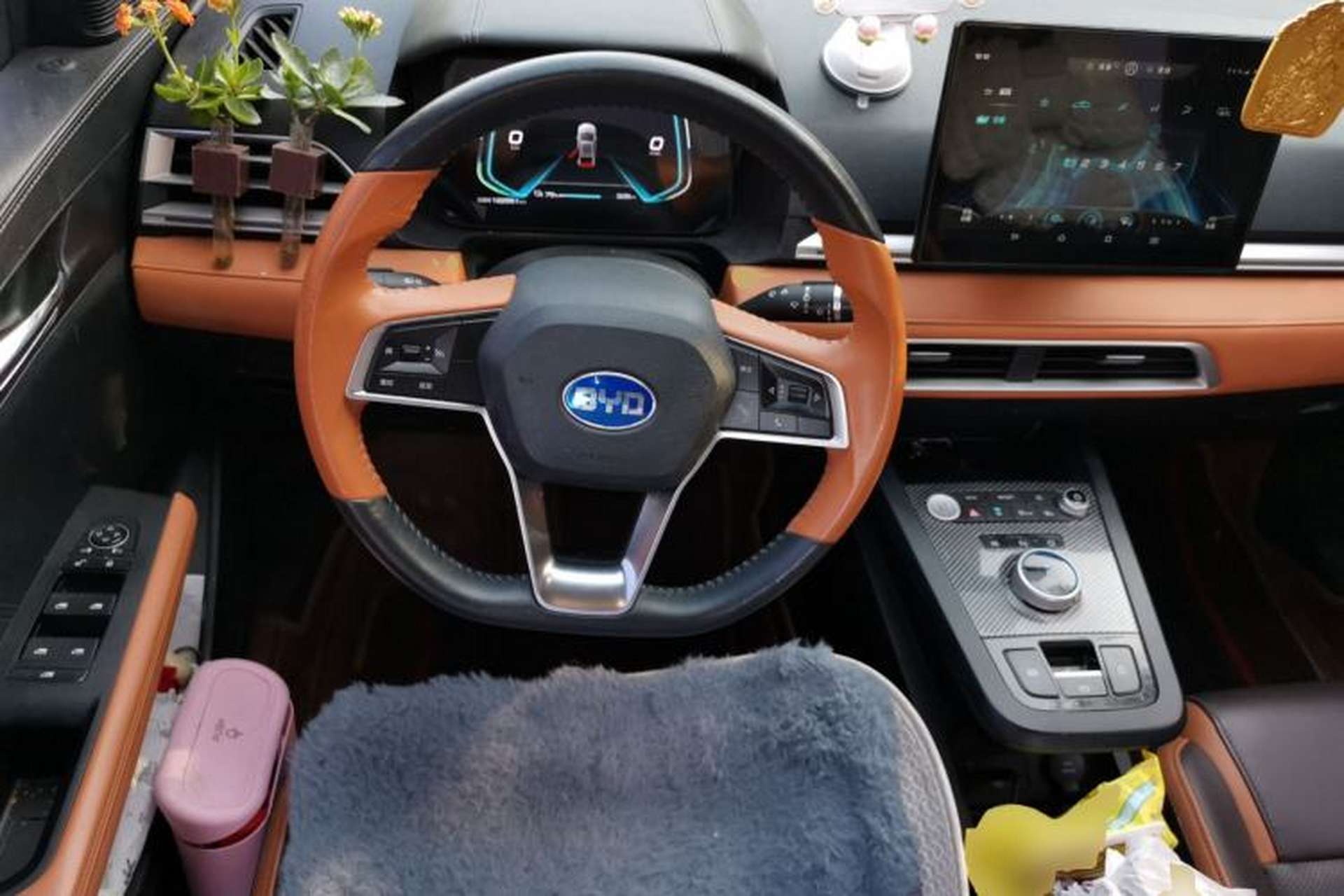 Used BYD e2 2020 Upgraded Version Long-Range Edition Luxury Model Steering Wheel