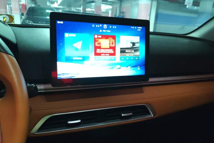 Used BYD e2 2021 Luxury Model Audio And AC Panel