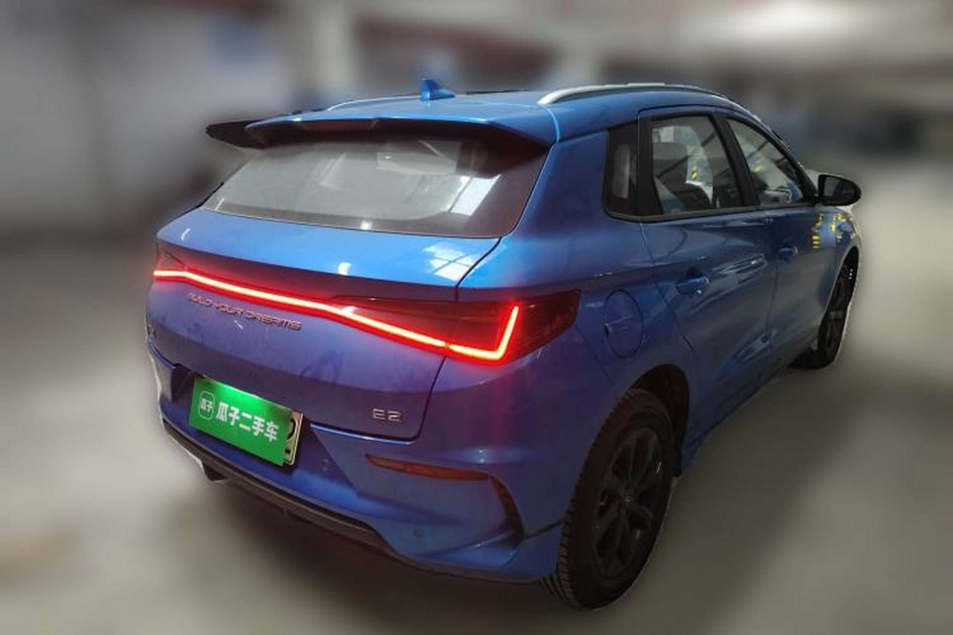 Used BYD e2 2021 Luxury Model Rear Right 45 Deg