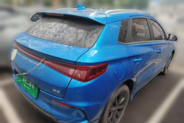 Used BYD e2 2021 Luxury Model Rear Right 45 Deg
