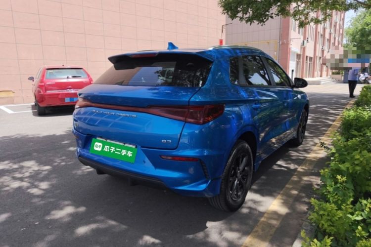 Used BYD e2 2021 Luxury Model Rear Right 45 Deg