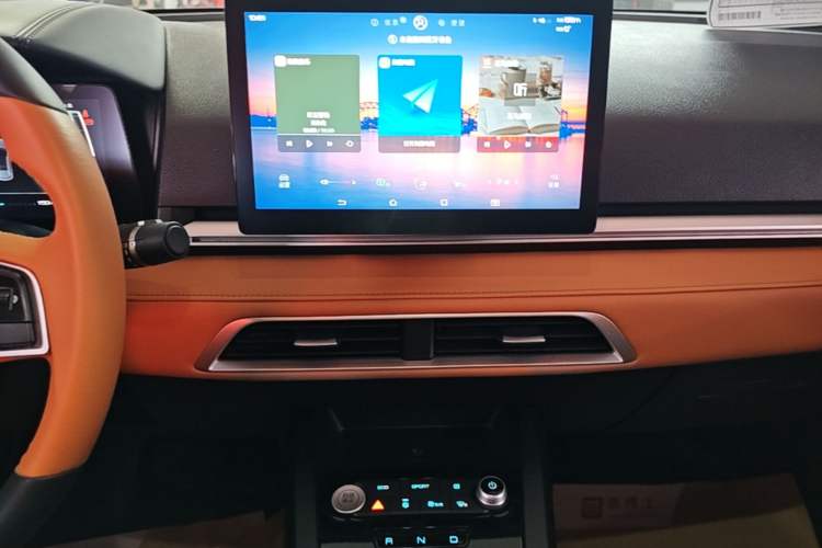 Used BYD e2 2021 Luxury Model Audio And AC Panel