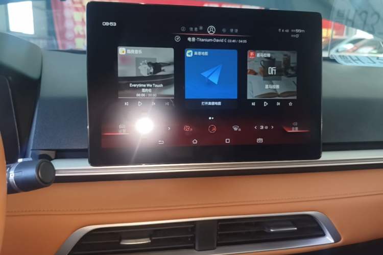 Used BYD e2 2021 Luxury Model Audio And AC Panel