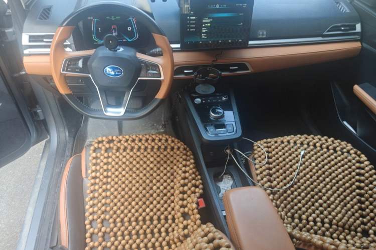 Used BYD e2 2021 Luxury Model Center Console