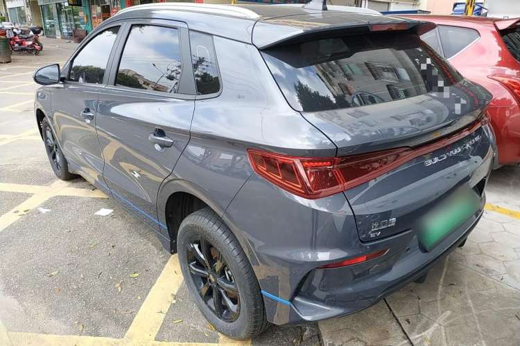 Used BYD e2 2021 Luxury Model Rear Left 45 Deg