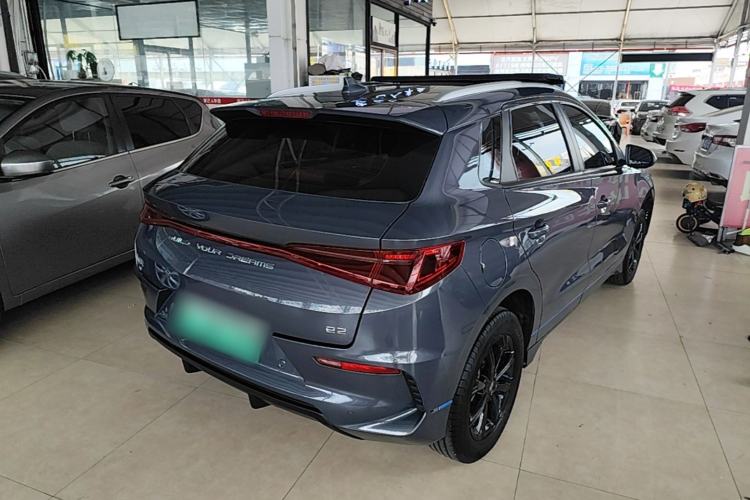 Used BYD e2 2021 Luxury Model Rear Right 45 Deg