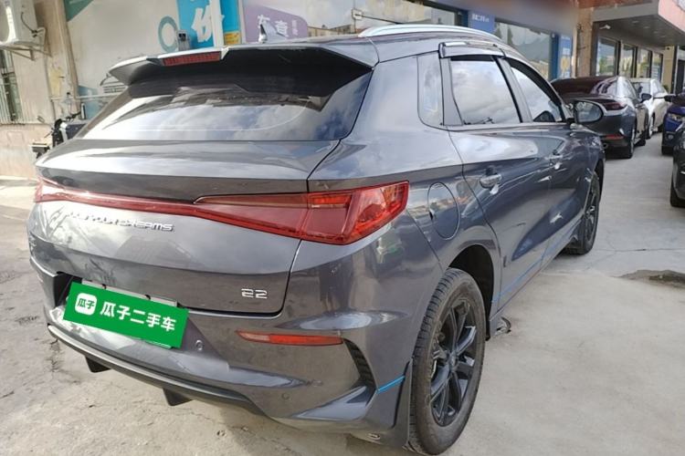 Used BYD e2 2021 Luxury Model Rear Right 45 Deg