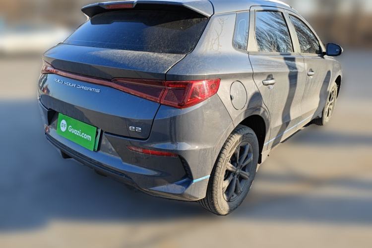 Used BYD e2 2021 Luxury Model Rear Right 45 Deg