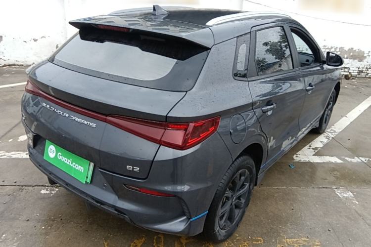 Used BYD e2 2021 Luxury Model Rear Right 45 Deg