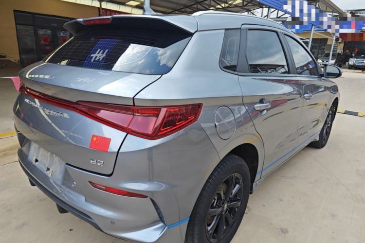 Used BYD e2 2021 Luxury Model Rear Right 45 Deg