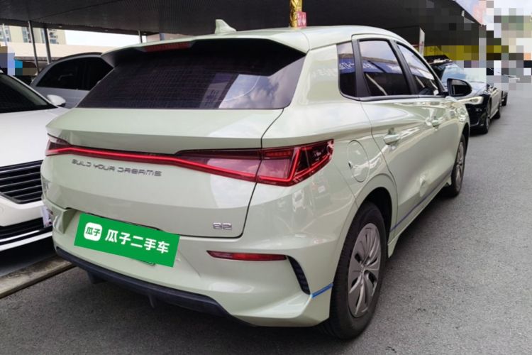 Used BYD e2 2021 Standard Model Rear Right 45 Deg