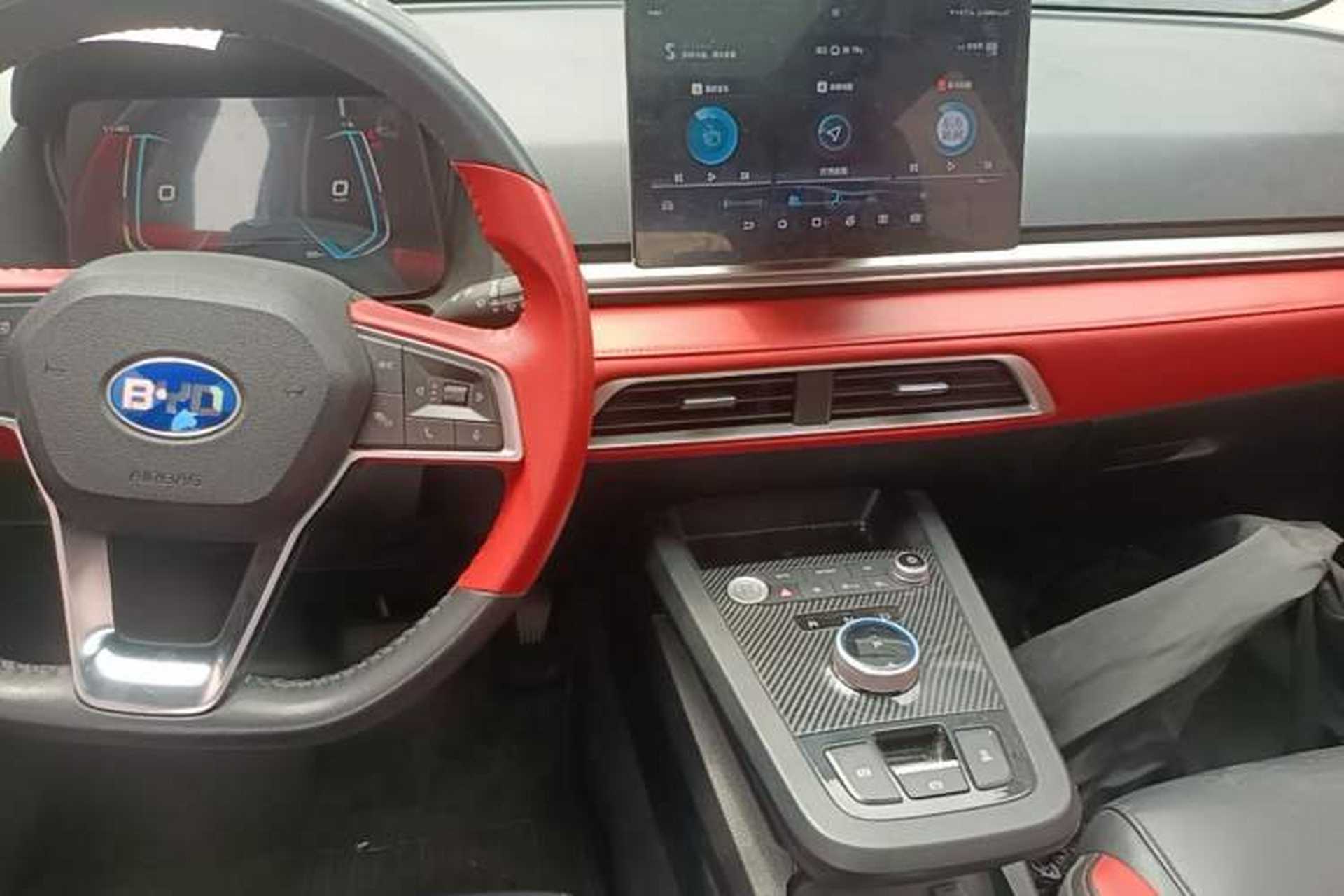 Used BYD e2 2021 Deluxe Model Audio And AC Panel