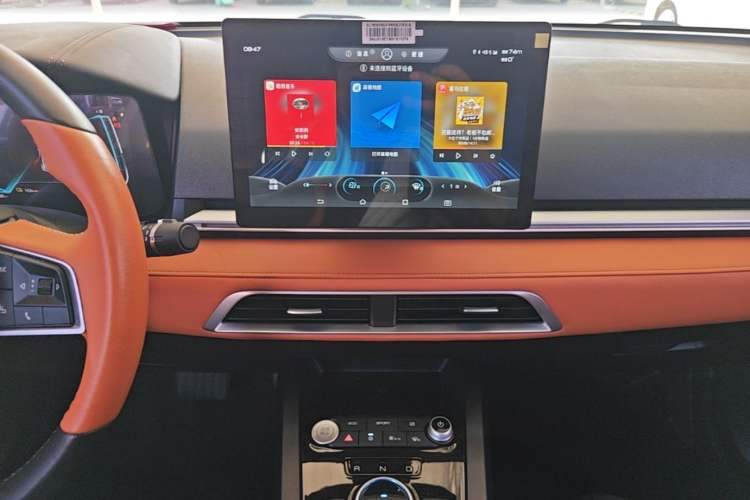 Used BYD e2 2021 Luxury Model Audio And AC Panel