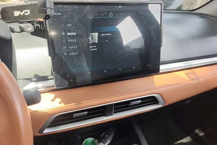 Used BYD e2 2021 Luxury Model Audio And AC Panel