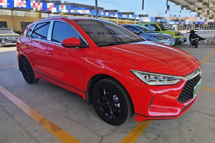 Used BYD e2 2021 Luxury Model Front Right 45 Deg