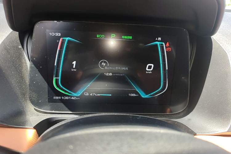 Used BYD e2 2021 Luxury Model Instrument Cluster