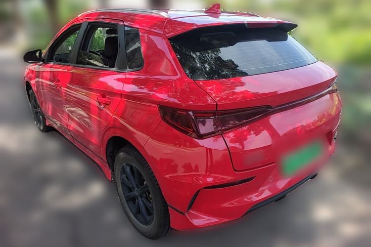 Used BYD e2 2021 Luxury Model Rear Left 45 Deg