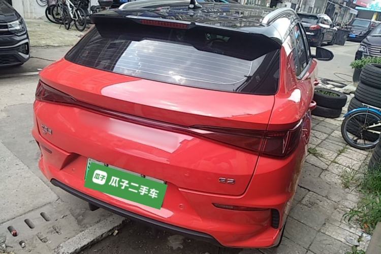 Used BYD e2 2021 Deluxe Model Rear Right 45 Deg