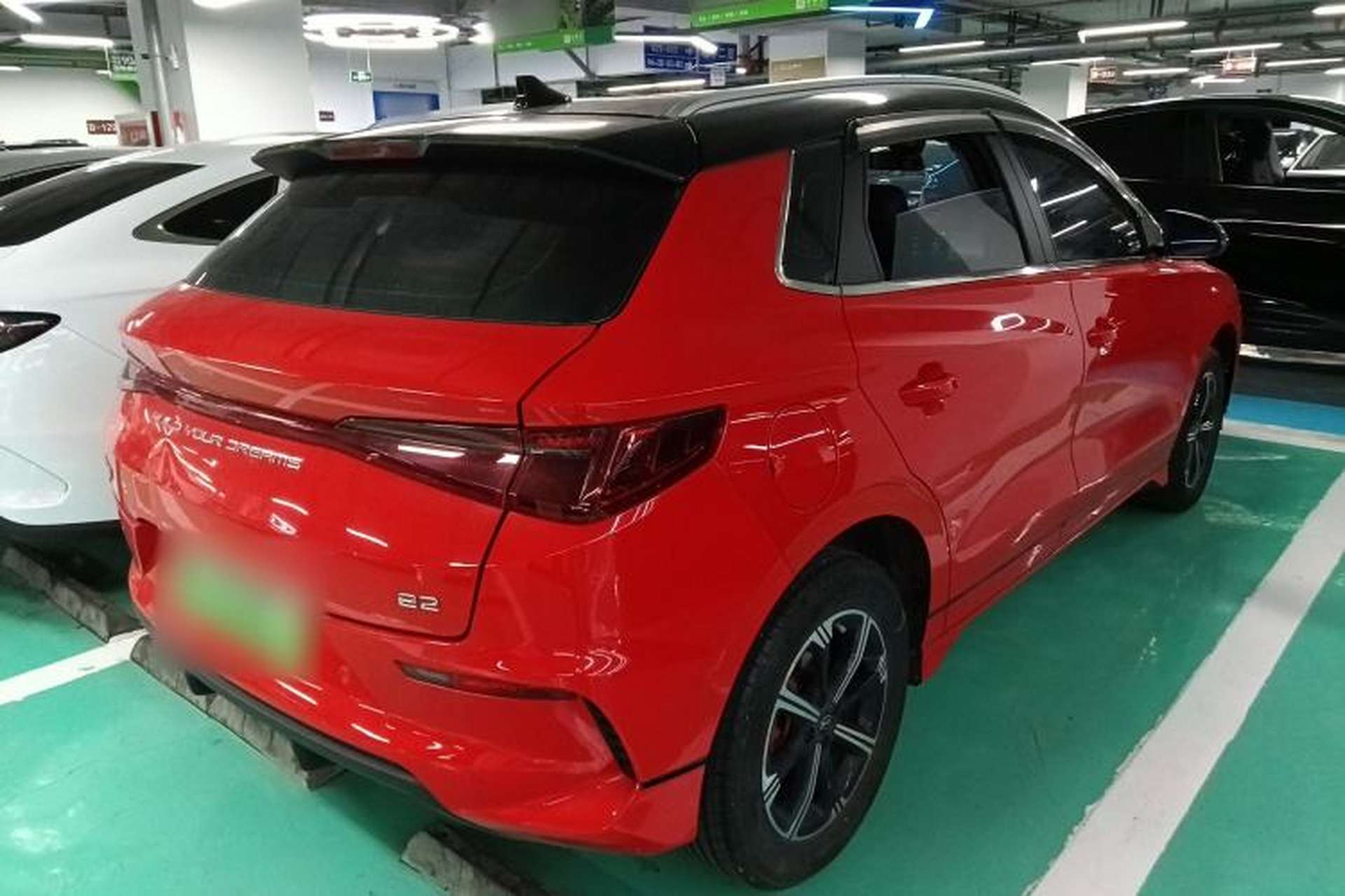 Used BYD e2 2021 Deluxe Model Rear Right 45 Deg