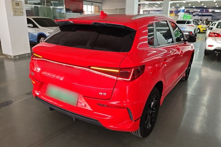Used BYD e2 2021 Luxury Model Rear Right 45 Deg