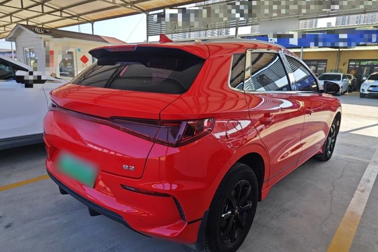 Used BYD e2 2021 Luxury Model Rear Right 45 Deg