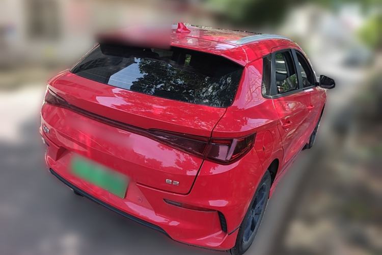 Used BYD e2 2021 Luxury Model Rear Right 45 Deg