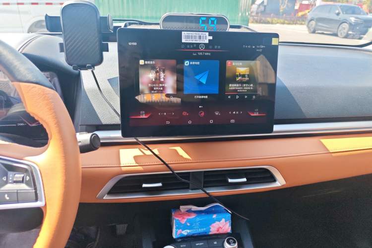 Used BYD e2 2021 Luxury Model Audio And AC Panel