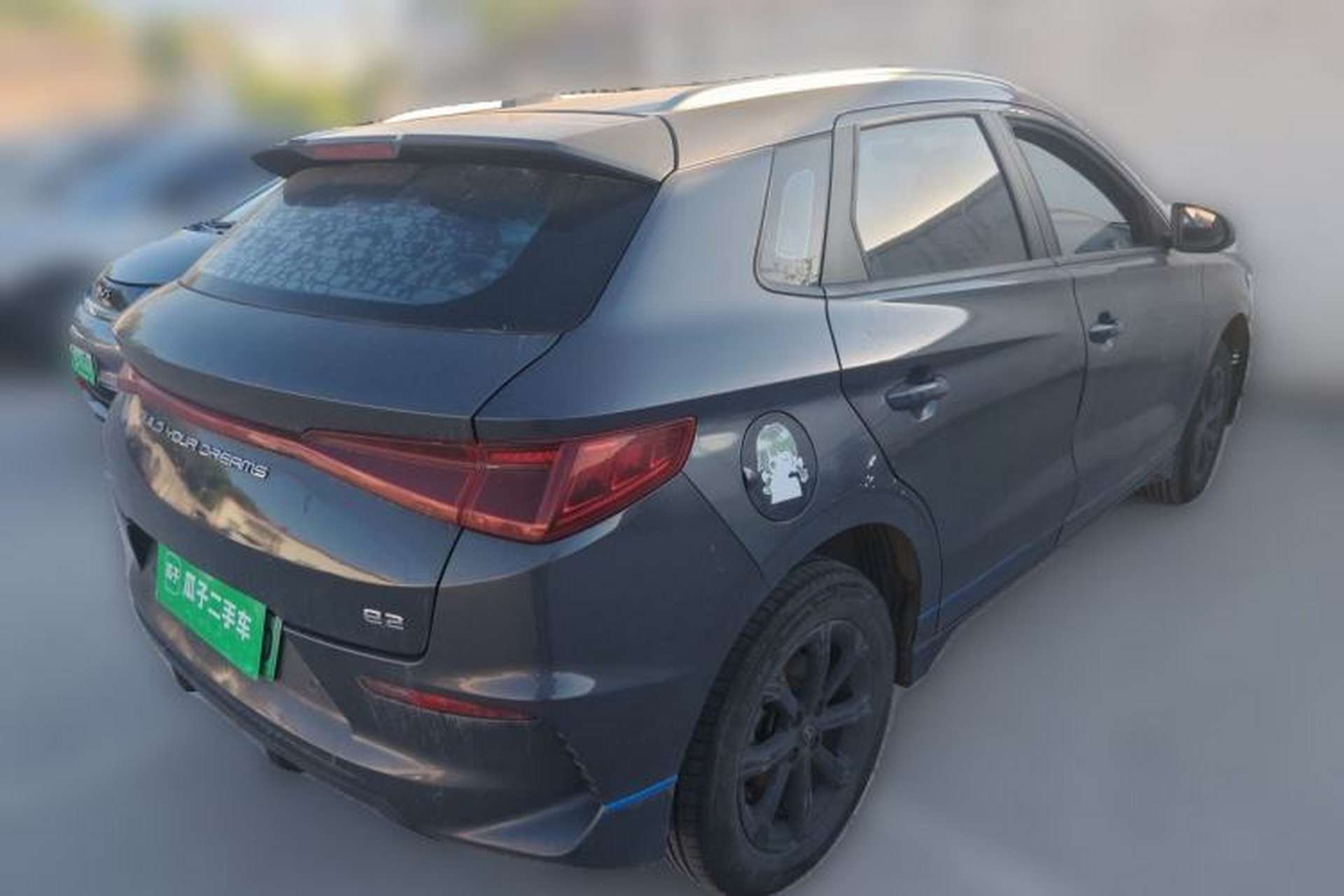 Used BYD e2 2021 Luxury Model Rear Right 45 Deg