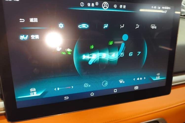 Used BYD e2 2021 Luxury Model Audio And AC Panel