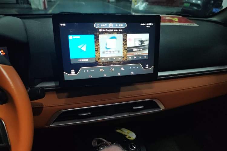 Used BYD e2 2021 Luxury Model Audio And AC Panel