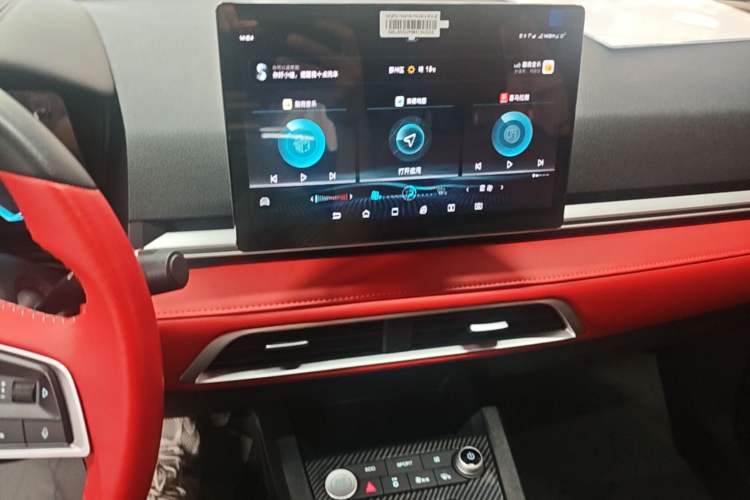 Used BYD e2 2021 Deluxe Model Audio And AC Panel