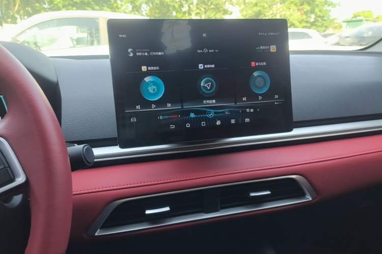 Used BYD e2 2021 Deluxe Model Audio And AC Panel