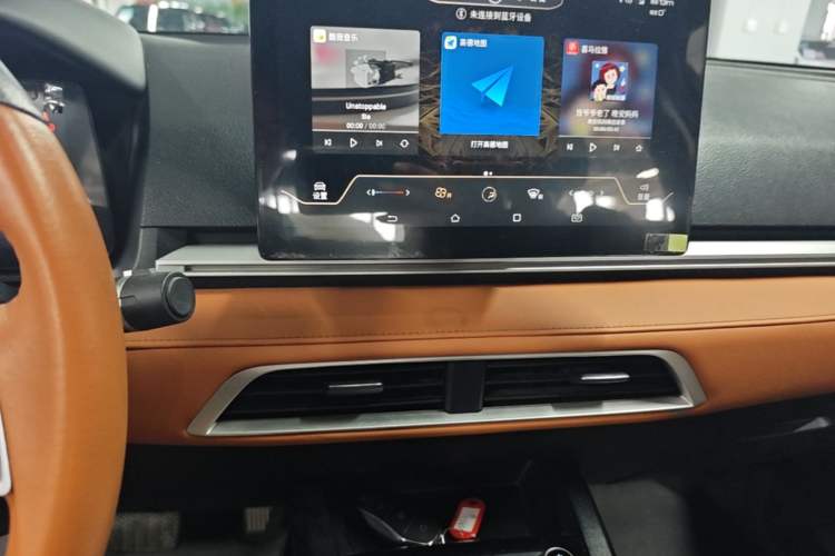 Used BYD e2 2021 Luxury Model Audio And AC Panel
