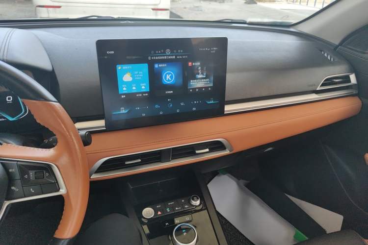 Used BYD e2 2021 Luxury Model Audio And AC Panel