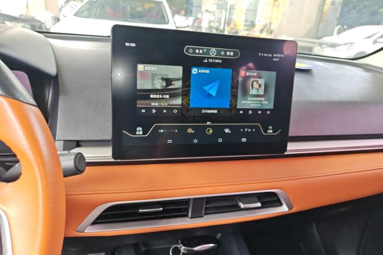 Used BYD e2 2021 Luxury Model Audio And AC Panel