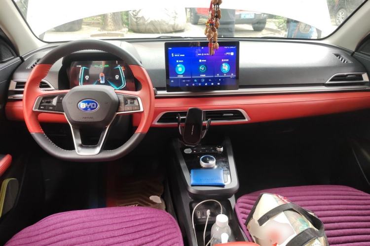 Used BYD e2 2021 Deluxe Model Center Console