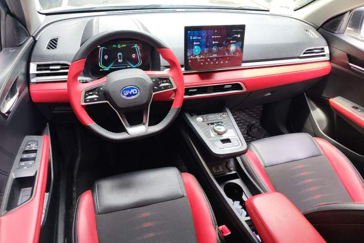 Used BYD e2 2021 Deluxe Model Center Console