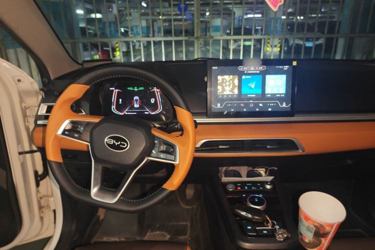 Used BYD e2 2021 Luxury Model Center Console