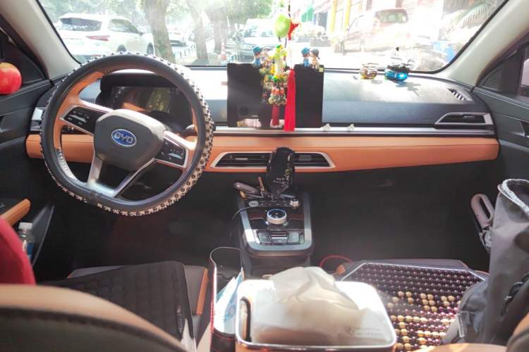 Used BYD e2 2021 Luxury Model Center Console