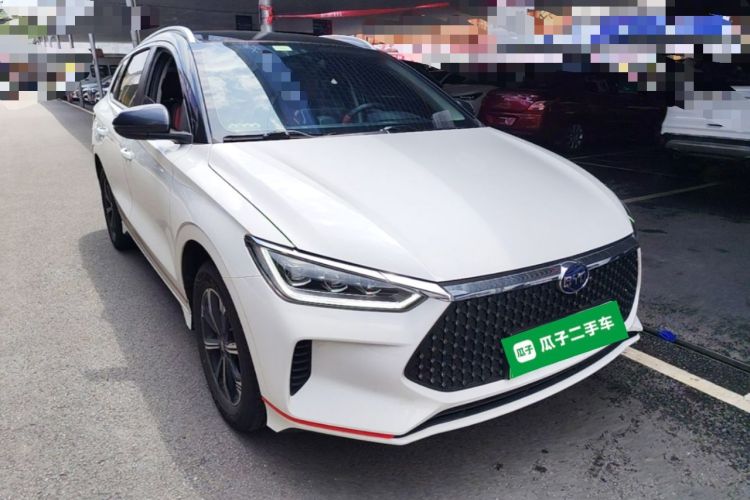 Used BYD e2 2021 Deluxe Model Front Right 45 Deg