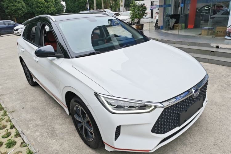 Used BYD e2 2021 Deluxe Model Front Right 45 Deg