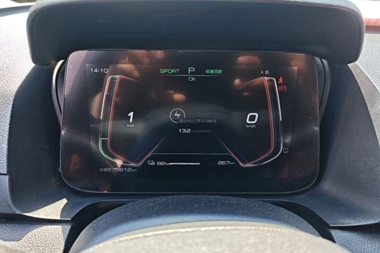 Used BYD e2 2021 Comfort Model Instrument Cluster