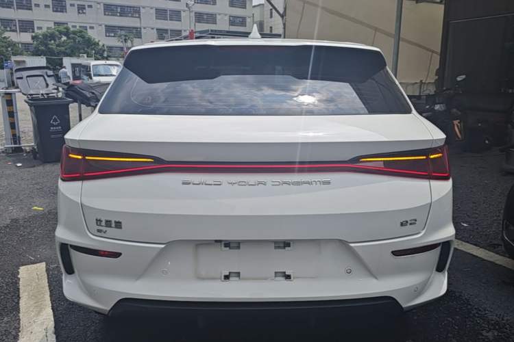 Used BYD e2 2021 Comfort Model Rear