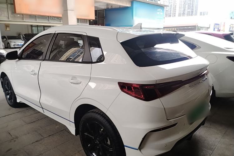 Used BYD e2 2021 Luxury Model Rear Left 45 Deg